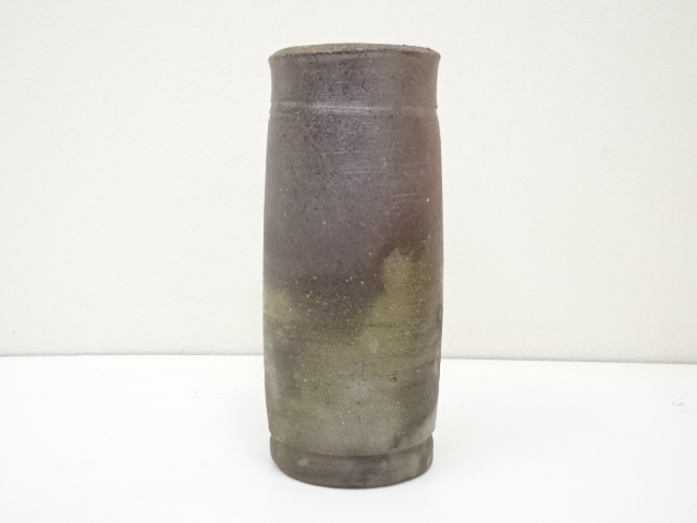 【備前焼 花入②】Bizen ware Flower vase ( 送料無料！) 6135224: JAPANESE POTTERY BIZEN WARE FLOWER VASE BY YU